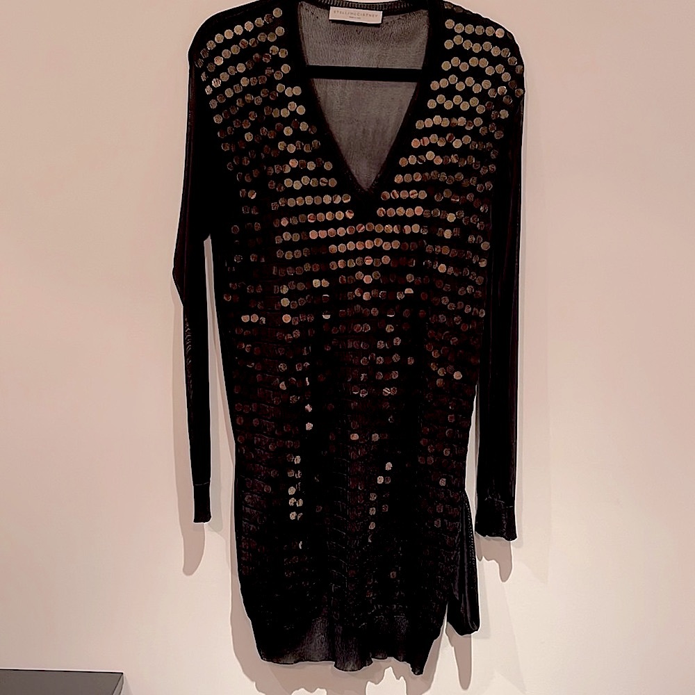 Stella McCartney sequin tunic. Size 44.